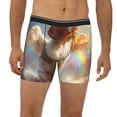 thumbnail image 2 of Rateoe Rainbow English Cocker Spaniel Print Men’s Underwear Boxer Briefs Soft Comfortable Underwear Boxer Briefs, Long Leg Briefs,Anti-chafing Boxer Briefs, 2 of 7