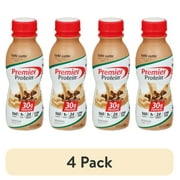 (4 pack) Premier Protein Shake, Café Latte, 30g Protein, 11.5 fl oz, 1 Ct