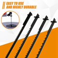 thumbnail image 4 of 96 Pack Scroll Saw Blade Set, 5 Inch Scroll Saw Blade Pin End Replacement, Blades Woodworking Tool for Wood Metal, 4 of 8