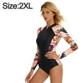 thumbnail image 2 of Traje de baño sexy de verano para mujer, traje de baño de mujer con protección solar, traje de surf de manga larga, 2 of 6