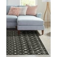 thumbnail image 3 of Rugs.com Moroccan Trellis Collection Rug – 5' x 8' Dark Gray Medium Rug Perfect For Bedrooms, Dining Rooms, Living Rooms, 3 of 7