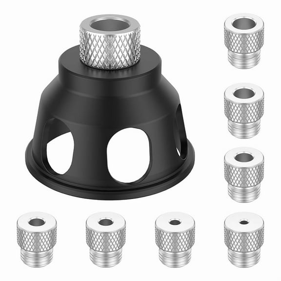 Vertical Drill Guide Doweling Jig Kit, Woodworking Punching Tool Accessory with 3-10mm Drill Sleeves,for Carpentry Tool,1set * doweling jig