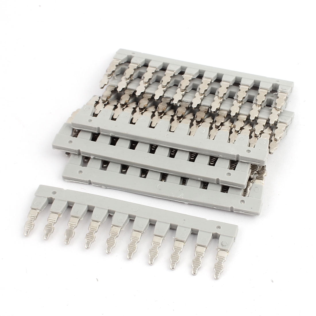 10Pcs EB108 10 Postions 8mm Pitch Terminal Block Contact Insertion