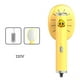 thumbnail image 4 of Máquina de planchar de plástico, portátil, de mano, para eliminar arrugas, para interiores y exteriores, dormitorio, viaje, mochilero, vapor Accesorios para electrodomésticos Amarillo 110V Inteprter HA061153-04B, 4 of 6