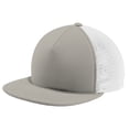 thumbnail image 2 of Yellow Rooster Adult Male Foam Hats Men Outdoor Cap Silver/ White, 2 of 3