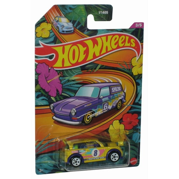 Hot Wheels Mini Cooper S Challenge (2023) Spring Yellow Toy Car 3/5