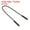 Black, variant on Uxcell Zipper Pulls Extension Handle Cord, 15 Pack Finger Use Plastic Curve Puller Tab Tag Extender, Black