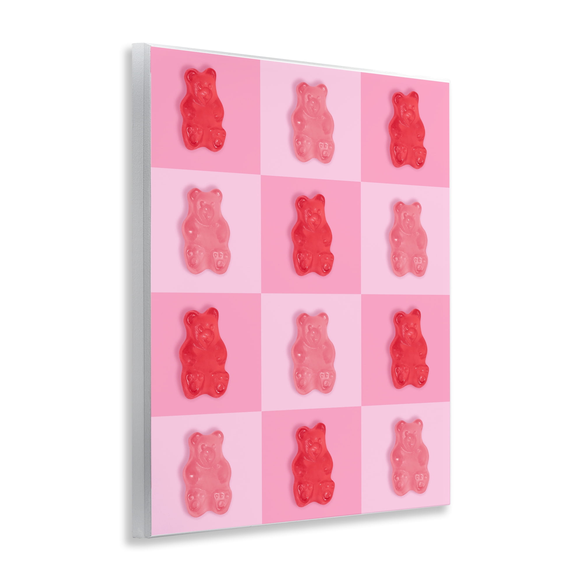 Stupell Industries Pink & Red Candy Bears Wall Plaque Art, design by LISH Creative