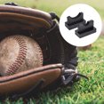 thumbnail image 1 of Phenofice 2Set Bat Hangers for Wall Black Wooden Display for Sports Equipment Storage, 1 of 7