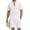 men athletic sets*White, variant on Eryao Men Casual Tracksuit Sets 2 Piece Short Sleeve Button V Neck Shirts Matching Elastic Waist Shorts with Pockets Summer Beach Lounge Outfits,Khaki,L