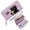 Purple, variant on GEEAD Multiple Card Slots Wallet for Women Wallet with Zipper Pockets for Women Coffee Cup Black Cat Whimsical Style Perfect Everyday Use or Gift Idea Snap Button Wallet
