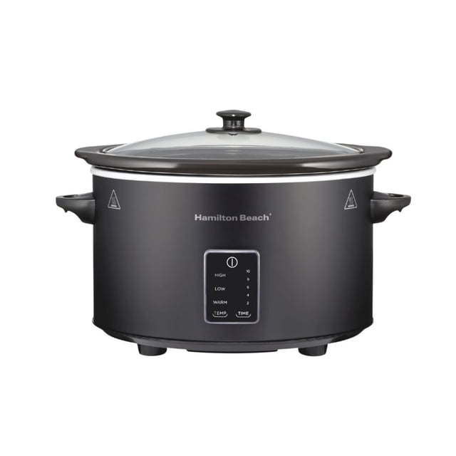 Olla Eléctrica Hamilton Beach Programable 4.73L Mod. 33752 Negra