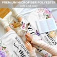 thumbnail image 5 of Christian Gifts for Women, Religious Gifts for Women Catholic Bible Verse Blanket Inspirational Spiritual Scriptures Soft Throw Blanket Birthday Gifts for Women, Christian Gifts Blanket 50"X 60", 5 of 5
