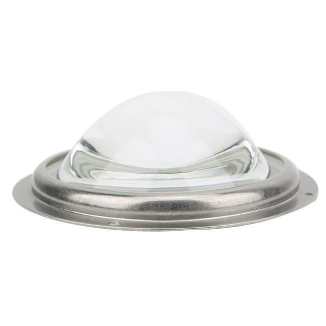 Lente LED, lente de condensador de 100 mm y 60° Lente LED Lente convexa plana LED Calidad inigualable