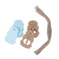 thumbnail image 1 of 50pcs Baby Feet Thank You for Coming Tags Baby Shower Party Thank You Tags Kraft Paper Gift Tags (Blue), 1 of 3