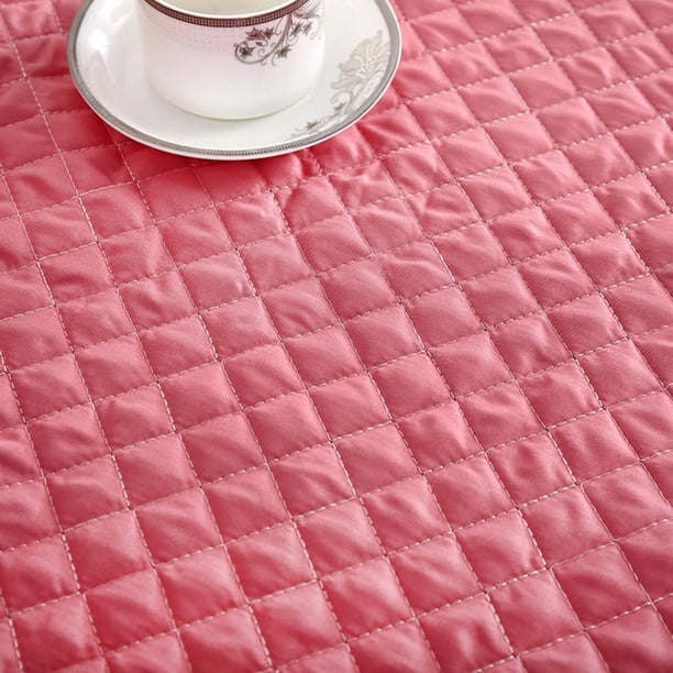 Cubierta De Lavadora De Encaje Rosa 60x60x85cm, Toque Suave, Cubierta Protectora A Prueba De Polvo Con Exquisito Bordado Para El Hogar, Buena Absorción De Humedad, Adecuado Para