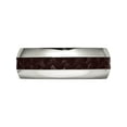 thumbnail image 3 of 8mm Cobalt Beveled Press Fit w/ Carbon Fiber Insert Band, 3 of 4