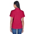 thumbnail image 2 of UltraClub Ladies' Cool & Dry Stain-Release Performance Polo 3XL CARDINAL, 2 of 3