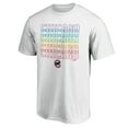 thumbnail image 2 of Men's White Chicago Cubs City Pride T-Shirt, 2 of 3
