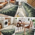 thumbnail image 5 of Area Rugs 2.7'x5', Mountains Carpet for Living Room Bedroom Dining Room, Watercolor Forest Nature Pine Trees Landscape Throw Kitchen Rugs Non Slip Washable Rectangle Indoor Outdoor Rugs, 5 of 8