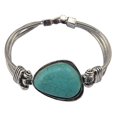 thumbnail image 1 of Tribal En Cadena Geométrica Para Muchacha de Mujeres Sunnimix Pulsera de turquesa, 1 of 8