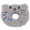 Grey, variant on mdesiwst Donut Shape Cat Toy, with Natural Catnip And Rattle Paper, PP Cotton Filling Cat Teaser Toy, Chew Bite Anxiety Relief Pet Toy, for Cats Teeth Grinding Indoor Play