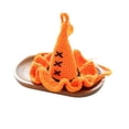 thumbnail image 4 of DJN Hand Knitted Halloween Hats For Dogs And Cats Orange & Black Styles Home & Garden, 4 of 6