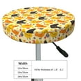 thumbnail image 2 of Goofa Funny Chicken Printed Stool Covers Round, Waterproof Round Bar Stool Covers Anti-Slip Round Bar Stool Seat Cover with Elastic Bands Durable -14 inch, 2 of 7