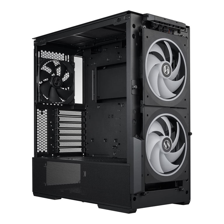 Lian-Li, PC Case, LANCOOL216RX, Black with RGB Fan Controller