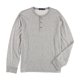 thumbnail image 1 of Ralph Lauren Jersey Henley para hombre, gris, XX-Large Ralph Lauren henley, 1 of 2