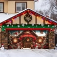 thumbnail image 3 of BotaniNest Large Garage Door Banner Outdoor For Holiday Season Front Porch Yard Festive Party Welcome Sign, 3 of 5