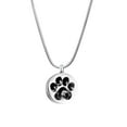 thumbnail image 6 of Round Paw Print Cremation Jewelry Pet Memorial Necklace Cremation Urn Necklace for Ashes Urn Keepsake With Funnel Kit, 6 of 6