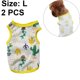 thumbnail image 5 of Paquete de 2 camisas de enfriamiento para perros, chaleco transpirable de enfriamiento instantáneo para perros, ligero para ropa de verano para perros, 5 of 6
