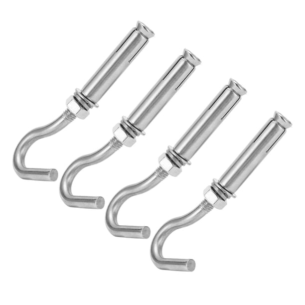 Ganchos de Expansión de 10 Piezas Gancho de Expansión de Acero Inoxidable Gancho de Hormigón Resistente M8 Pernos Resistentes para Ladrillos de Hormigón de Pared ANGGREK Otros
