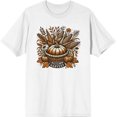 thumbnail image 3 of Autumn Harvest Adult White Crew Neck Short Sleeve Tee-Medium, 3 of 4