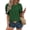 Green, variant on SHEWIN Womens Tops Off The Shoulder Blouses for Women Casual Spring Summer Cute Pleated Short Puff Sleeve T Shirts