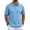 W9-Light Blue, variant on Havenx Polo Shirts for Men Short Sleeve Collared Shirt 3 Buttons Moisture Wicking Polos Lightweight Golf Work Athletic Casual Stylish Wear,Camouflage Green XL