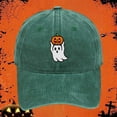 thumbnail image 2 of QASIEATN Baseball Caps for Women Halloween Baseball Cap Distressed Dad Hat with Owl and Pumpkin Embroidery Adjustable Unisex Adult, 2 of 3