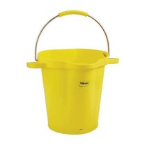 Vikan Hygienic Bucket,5 1/4 gal,Yellow 56926