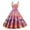 Red, variant on Women's Vintage Swing Dress A Line Sleeveless Heart Printed Dresses Party Costume Light pink L