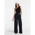 thumbnail image 3 of Avia Women's and Women's Plus FeatherStretch Woven Wide Leg Pants, 30'' Inseam, Sizes XS-4X, 3 of 7