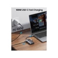 thumbnail image 6 of ORICO USB C Docking Station, 6 in 1 USB C Hub Adapter with 4K HDMI, 2.5 Gigabit Ethernet, 100W PD Fast Charging & 3 USB 3.0 Laptop Docking Station for Dell/HP/Lenovo/Surface, 6 of 8