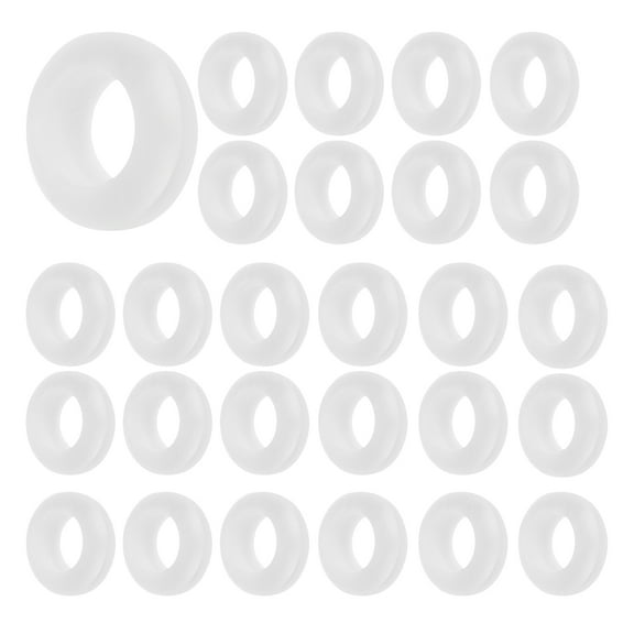 FONDOTIN Silicone Ring Seal with Lid Food Storage Gasket 50Pack