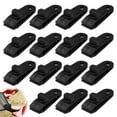 thumbnail image 1 of Uxcell Pinzas para Lona de Alta Resistencia con Agarre de Bloqueo [15PCS] - Abrazaderas para Lonas de Camping y Toldos - [Negro-3.3IN], 1 of 7