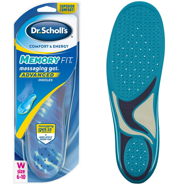 Dr. Scholl's - Dr. Scholl's MEMORY FIT Insoles with Massaging Gel ...
