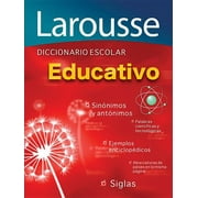 Diccionario Escolar Educativo (Paperback)