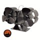thumbnail image 1 of Ventilador de estufa de nuevo diseño con 2 motores, mayor flujo de aire (aproximadamente 360 CFM), ecológico, para leña/leña., 1 of 5
