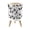 Color 4, variant on Small Trash Can with Lid Black White Peach Blossom Floral Ink Art Flowers Petals 1.8 Gallon Dog Proof Trash Can Round Garbage Can Waste Bin Wastebasket for Bathroom Bedroom Living Room