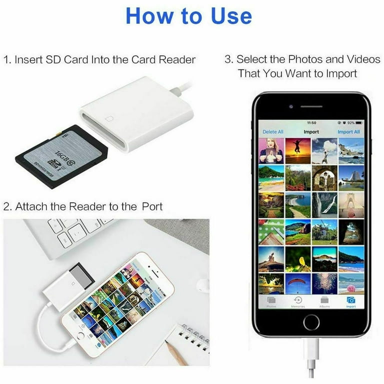 SD card reader doesn't work anymore with iOS 14, gallery doesn't