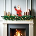 thumbnail image 3 of Arkansas Razorbacks 12" Animated Musical Santa, 3 of 5